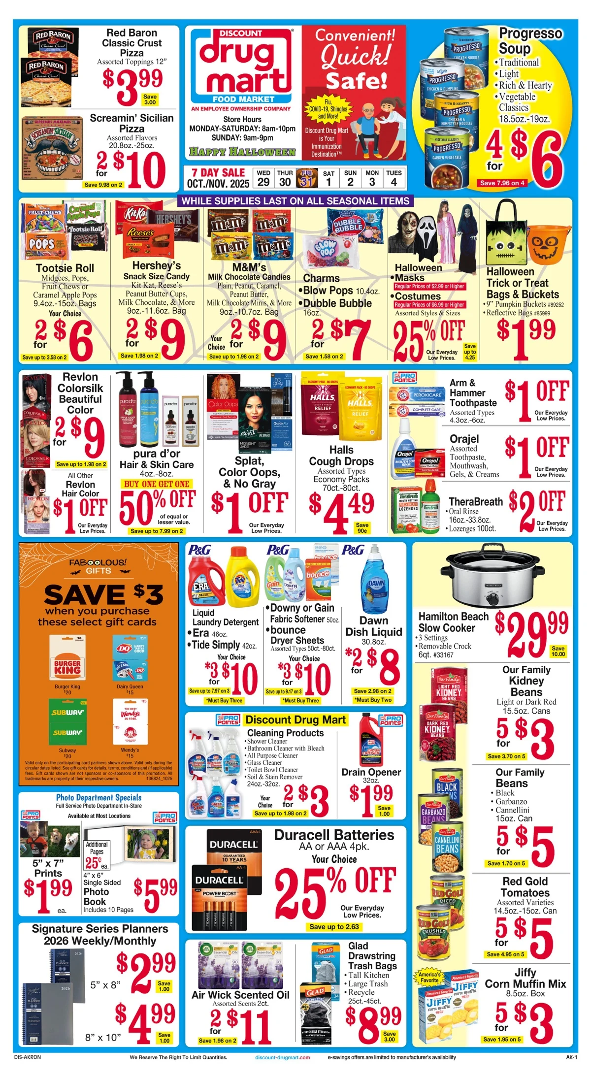 Discount Drug Mart Weekly Ad 10/29/25 – 11/4/25 75 – d01