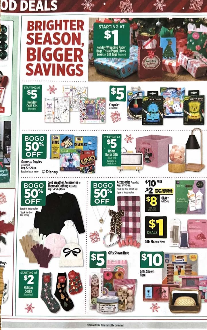 Dollar General Weekly Ad 11/16/25 & 11/23/25 3 – dg 16 22 00005