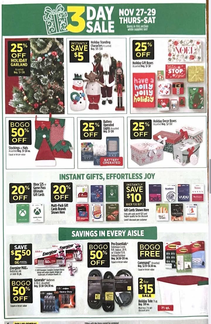 Dollar General Black Friday Ad 2025 1 – dg black friday00003