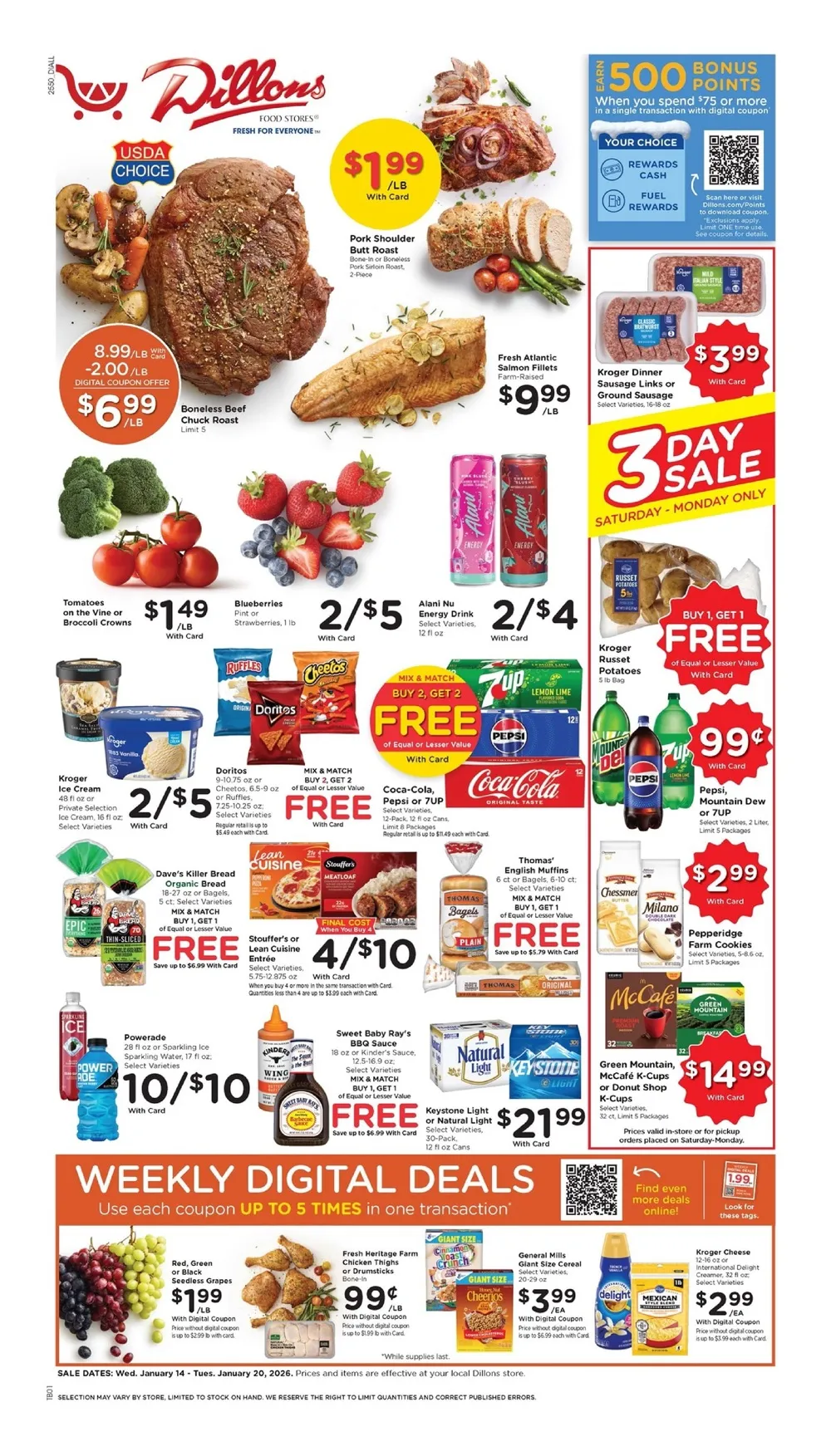 Dillons Weekly Ad (1/14/26 | 1/21/26) preview 1 – dillons ad 14 20 01