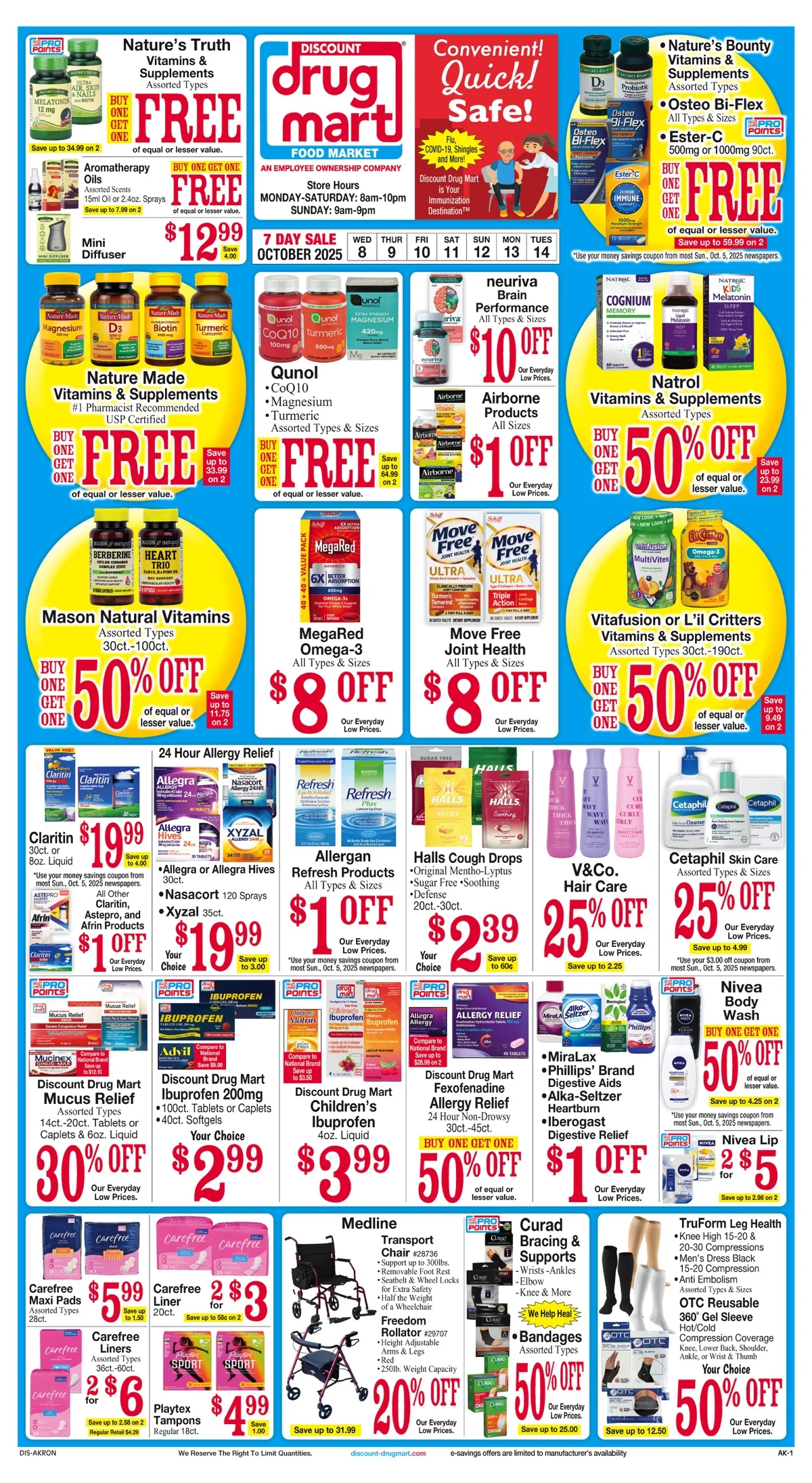 Discount Drug Mart Weekly Ad 10/8/25 – 10/14/25 69 – discount drug mart flyer 8 14 00001