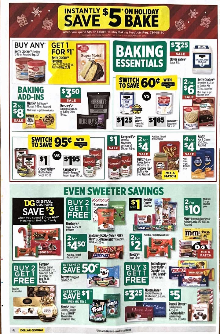 Dollar General Weekly Ad 11/23/25 & 11/30/25 2 – dollar general 30 6 00004