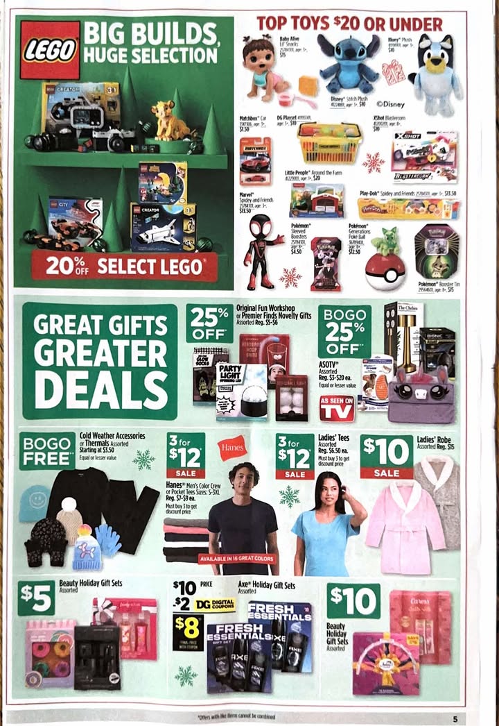 Dollar General Weekly Ad 11/23/25 & 11/30/25 3 – dollar general 30 6 00005