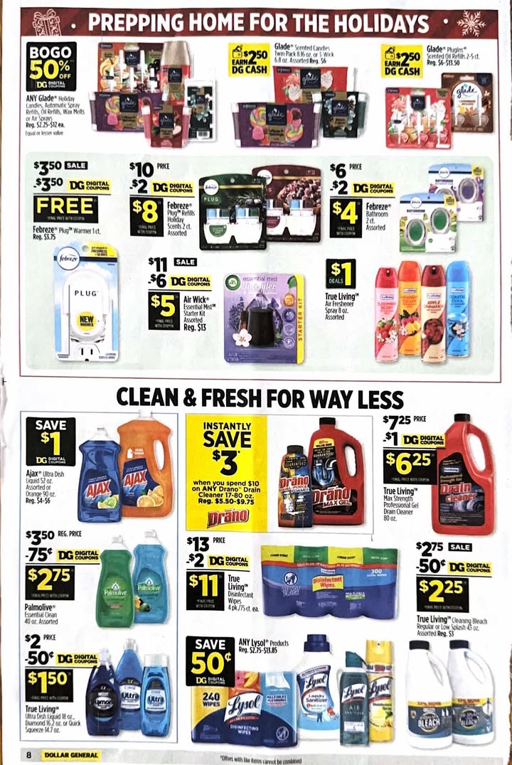 Dollar General Weekly Ad 11/23/25 & 11/30/25 1 – dollar general 30 6 00008
