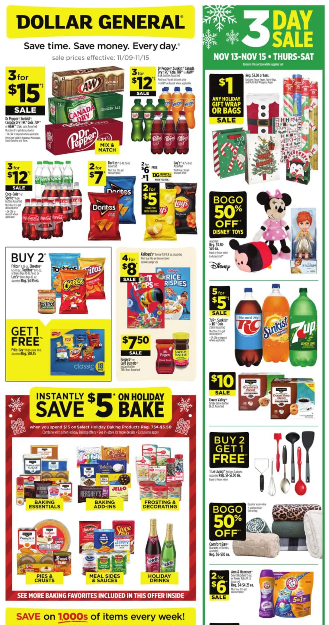 Dollar General Weekly Ad 11/9/25 – 11/15/25 preview 227 – dollargeneral ad 110925 01