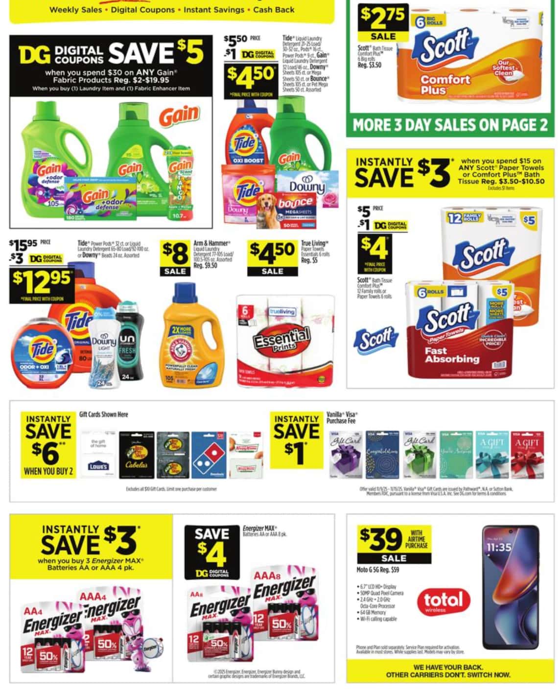 Dollar General Weekly Ad 11/9/25 – 11/15/25 preview 228 – dollargeneral ad 110925 02