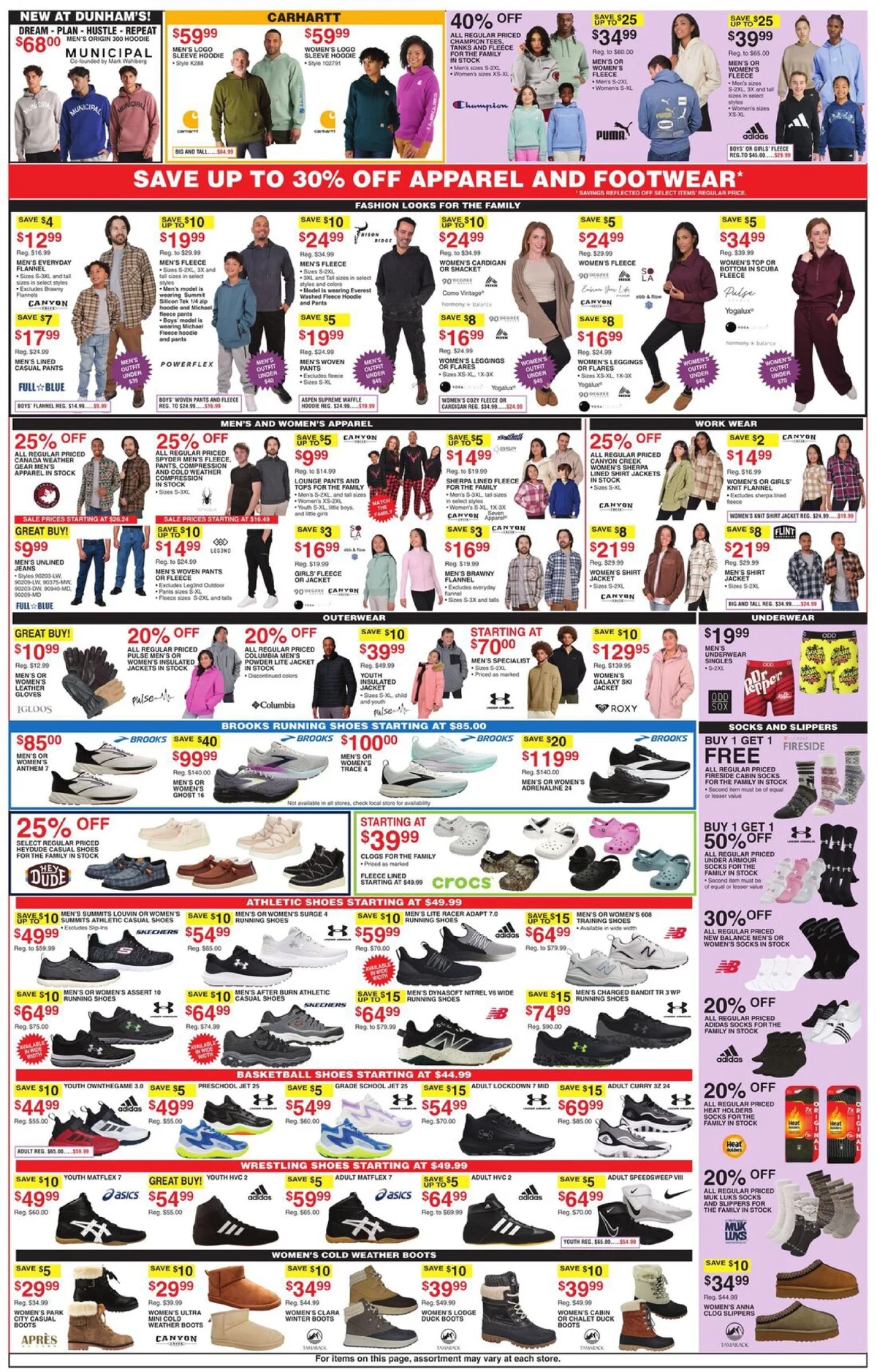 Dunham's Sports Weekly Ad October 10 to October 16, 2025 1 – dunhams sports ad 11 16 04