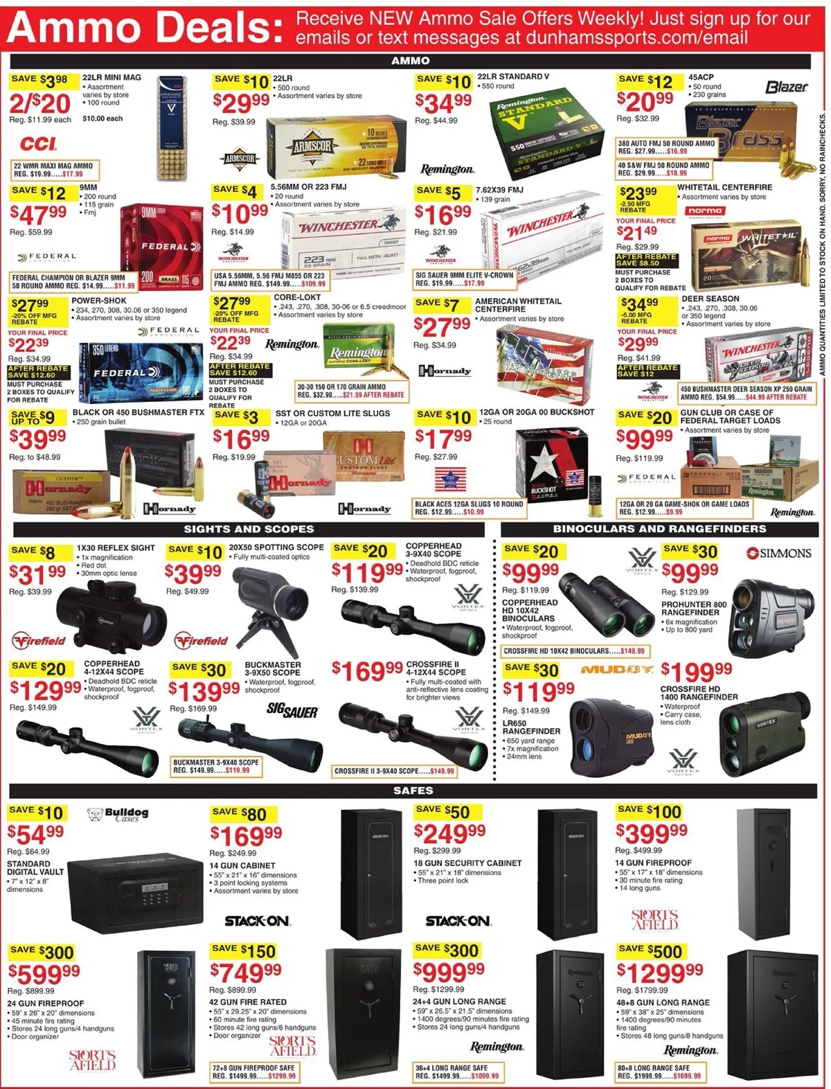 Dunham's Sports Weekly Ad October 10 to October 16, 2025 1 – dunhams sports ad 11 16 09