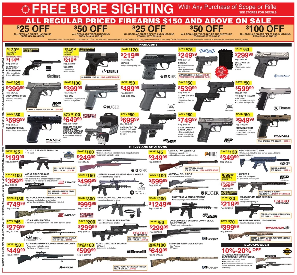 Dunham's Sports Weekly Ad 11/7/25 & 11/14/25 preview 1 – dunhams sports ad 7 13 04