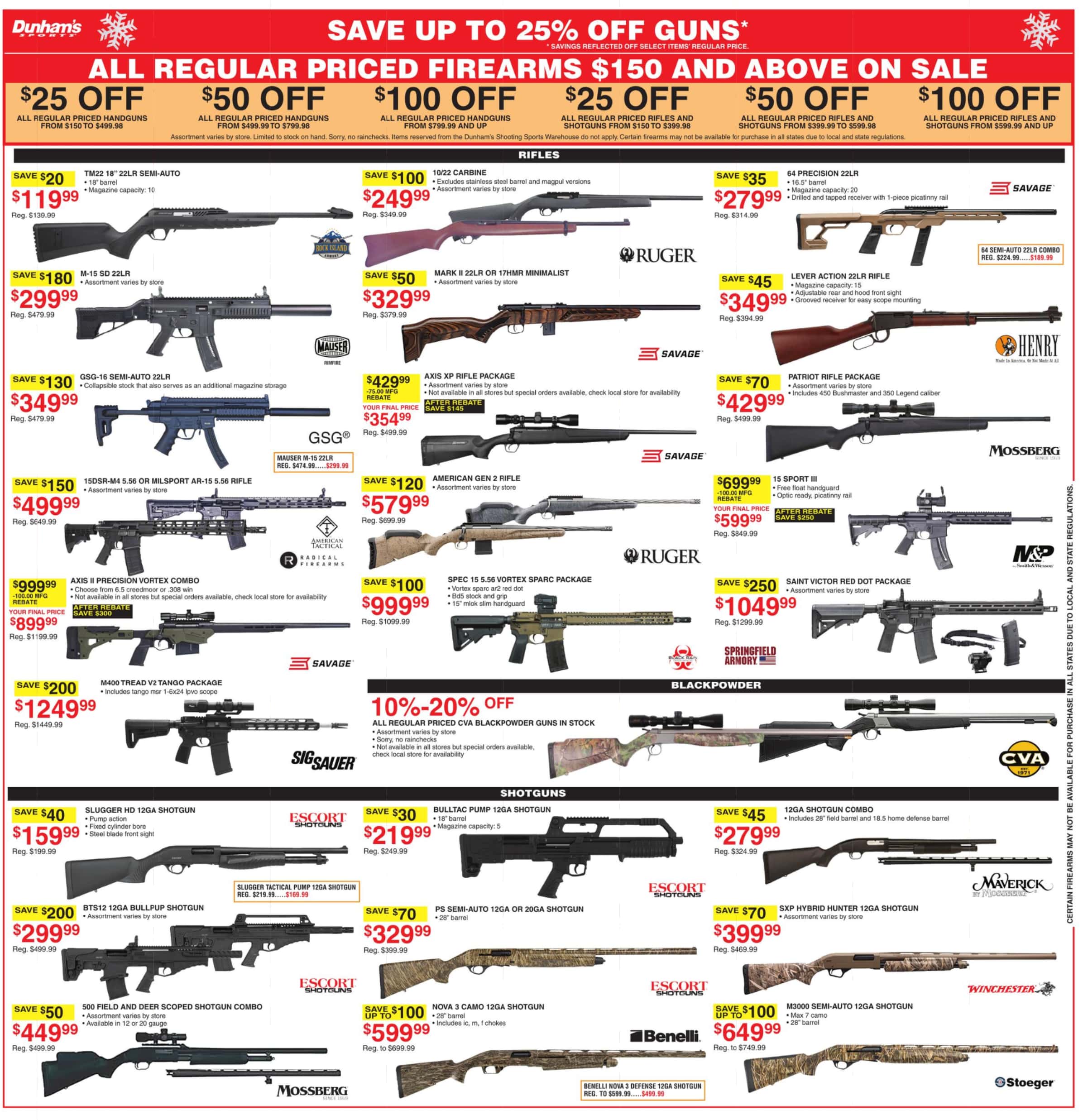 Dunham's Sports Weekly Ad 11/28/25 & 12/5/25 preview 2 – dunhams weekly ad 112225 04