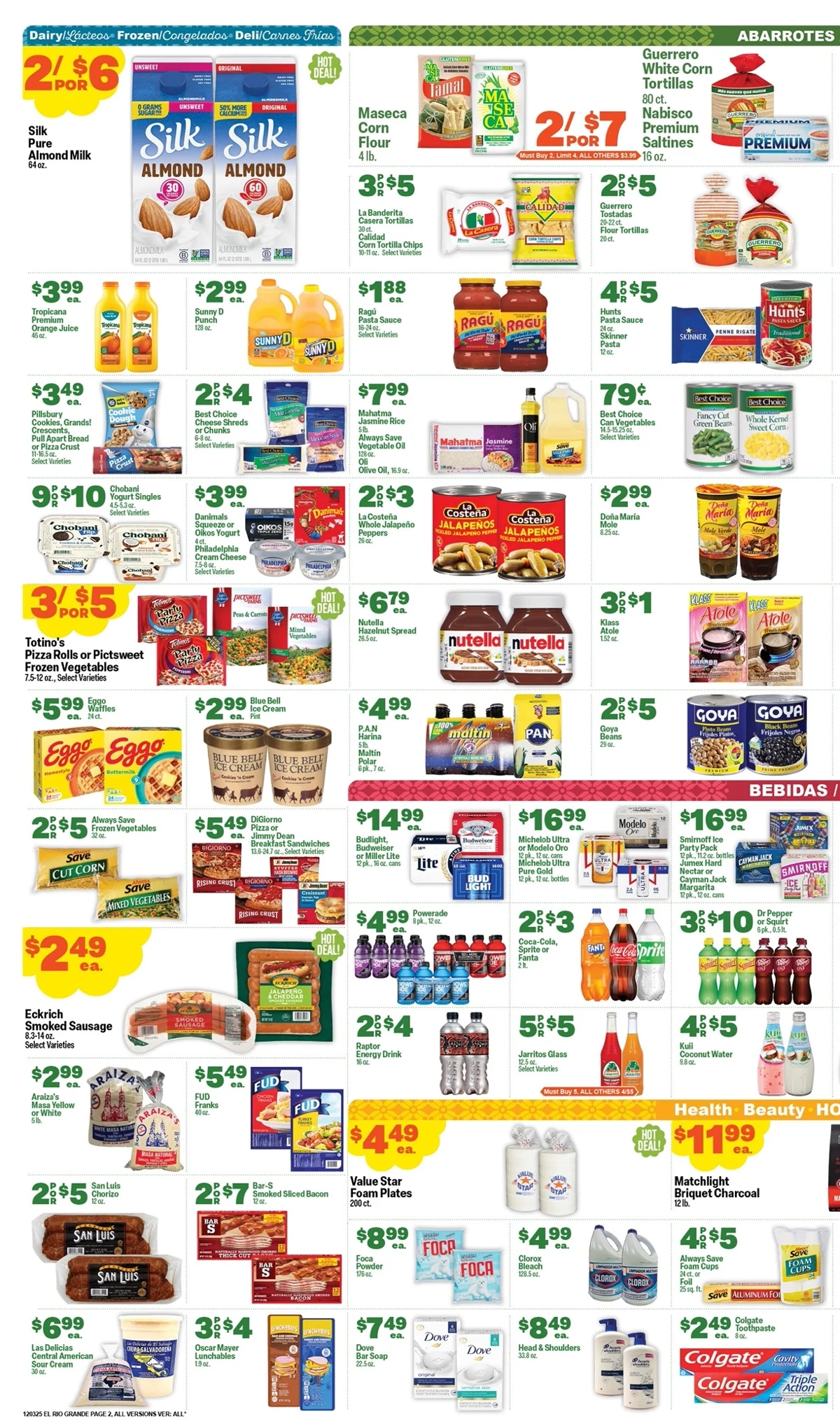 El Rio Grande Weekly Ad 12/3/25 & 12/10/25 preview 1 – el rio grande 3 9 2