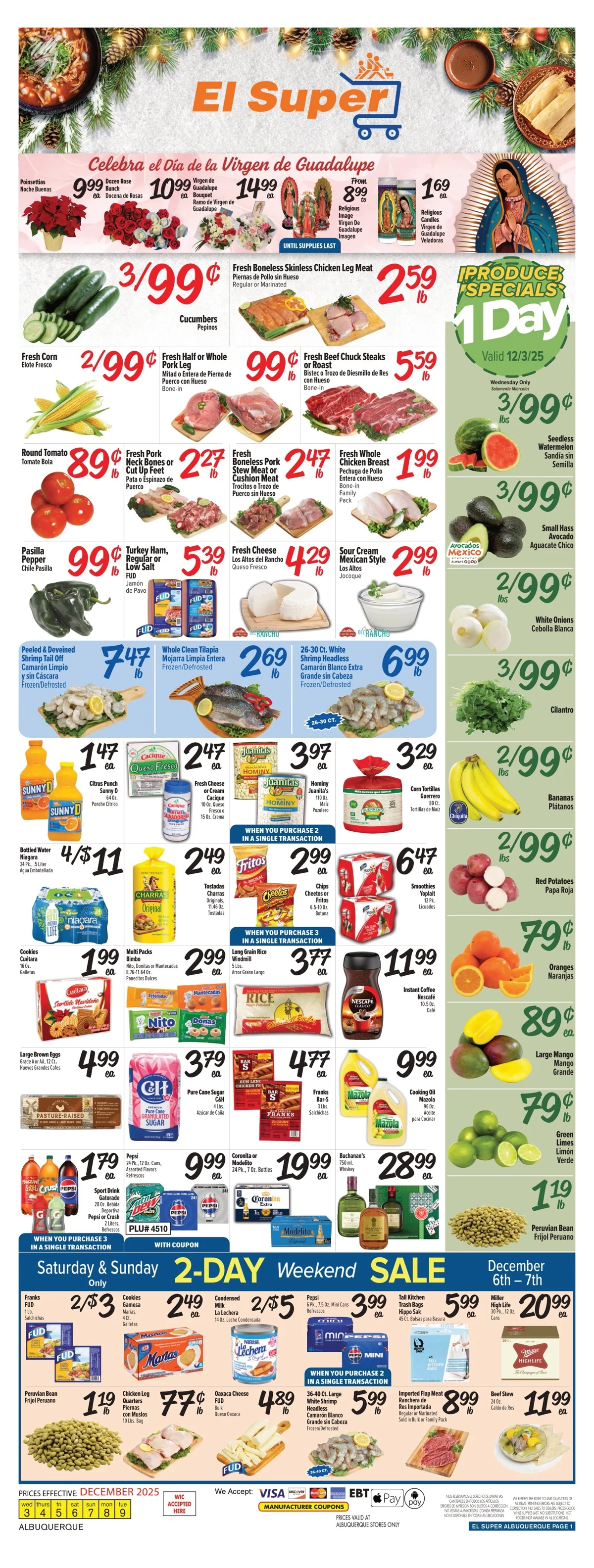 El Super Weekly Ad 12/3/25 & 12/10/25 preview 2 – El Super Weekly Ad El Super Weekly Ad 12/3/25 & 12/10/25 preview 1 – el super ad 3 9 1