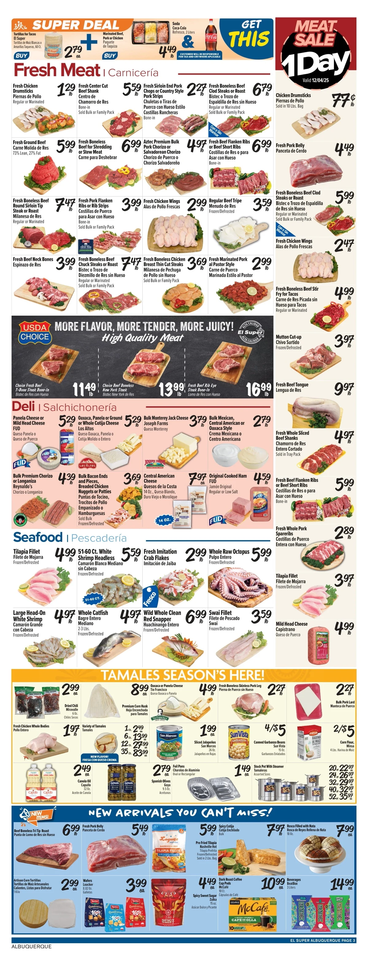 El Super Weekly Ad 12/3/25 & 12/10/25 preview 1 – el super ad 3 9 3