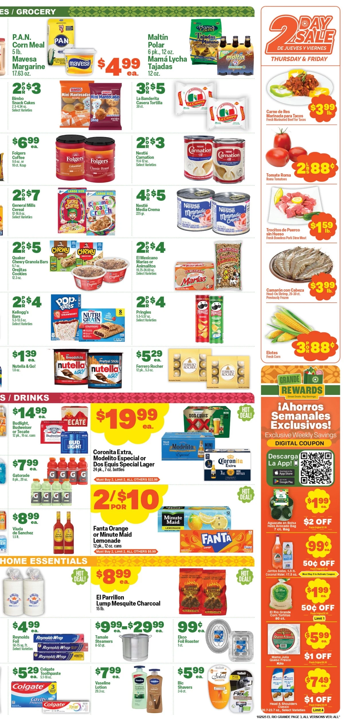 El Rio Grande Weekly Ad 10/29/25 – 11/4/25 preview 60 – elrio grande 29 4 2 2