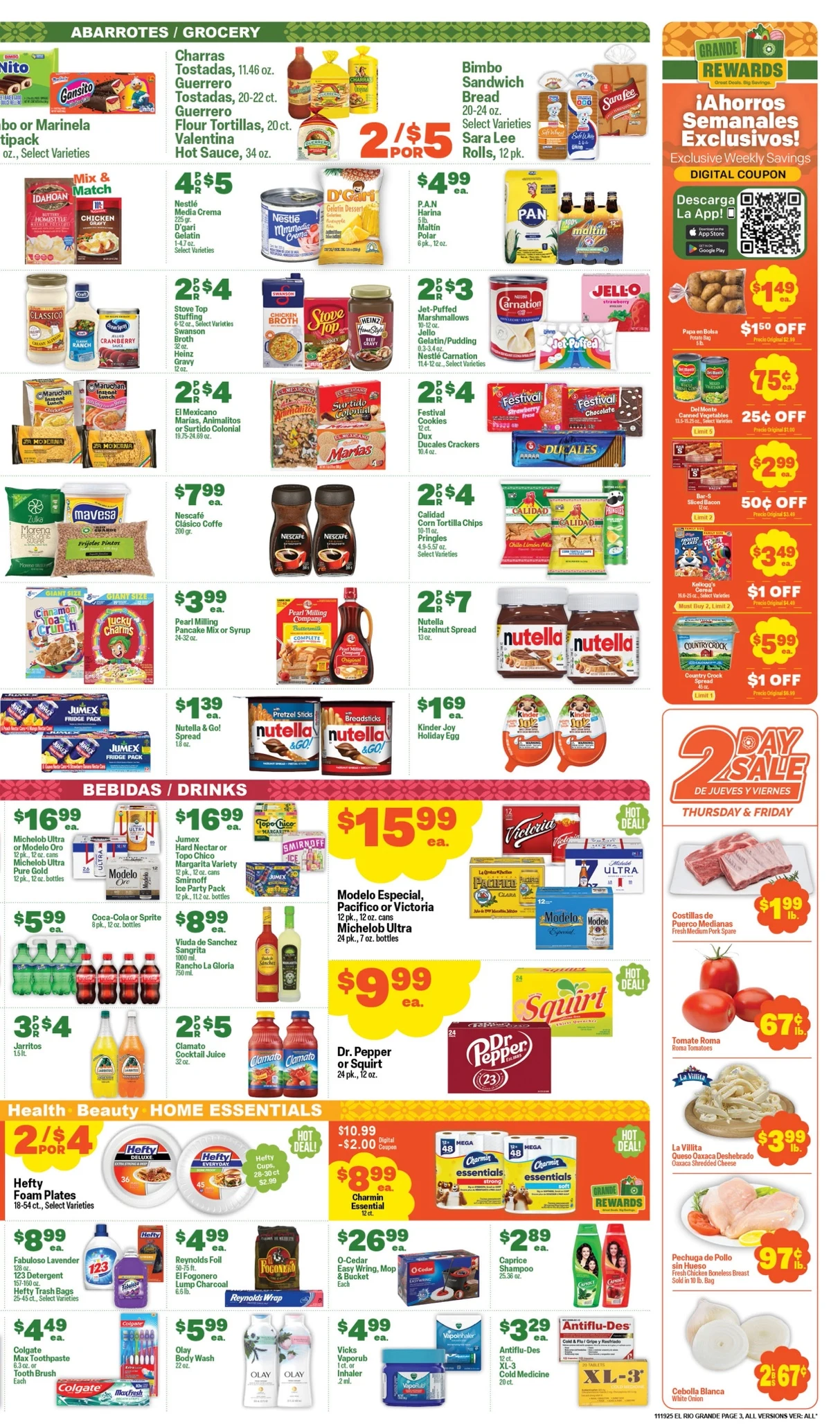 El Rio Grande Weekly Ad 11/19/25 & 11/26/25 preview 174 – elriogrande 19 27 2 2