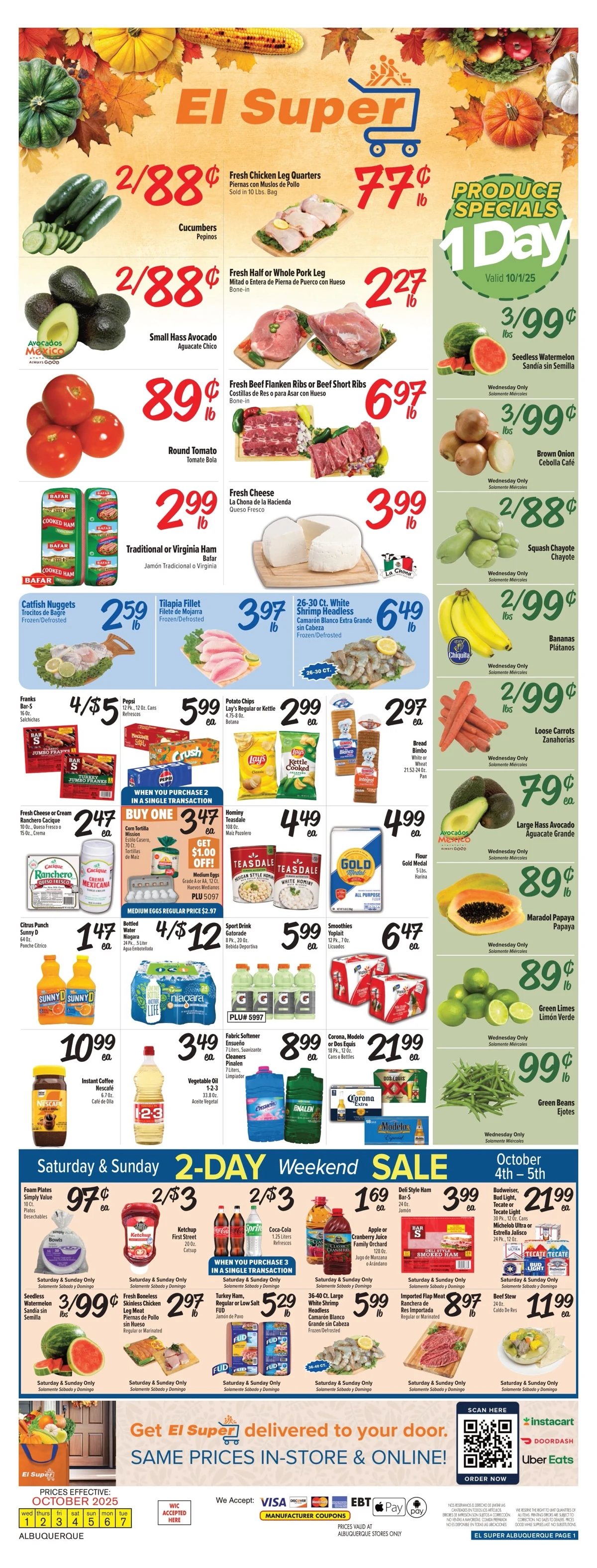 El Super Weekly Ad 10/8/25 – 10/14/25 preview 142 – elsuper ad 1 7 1
