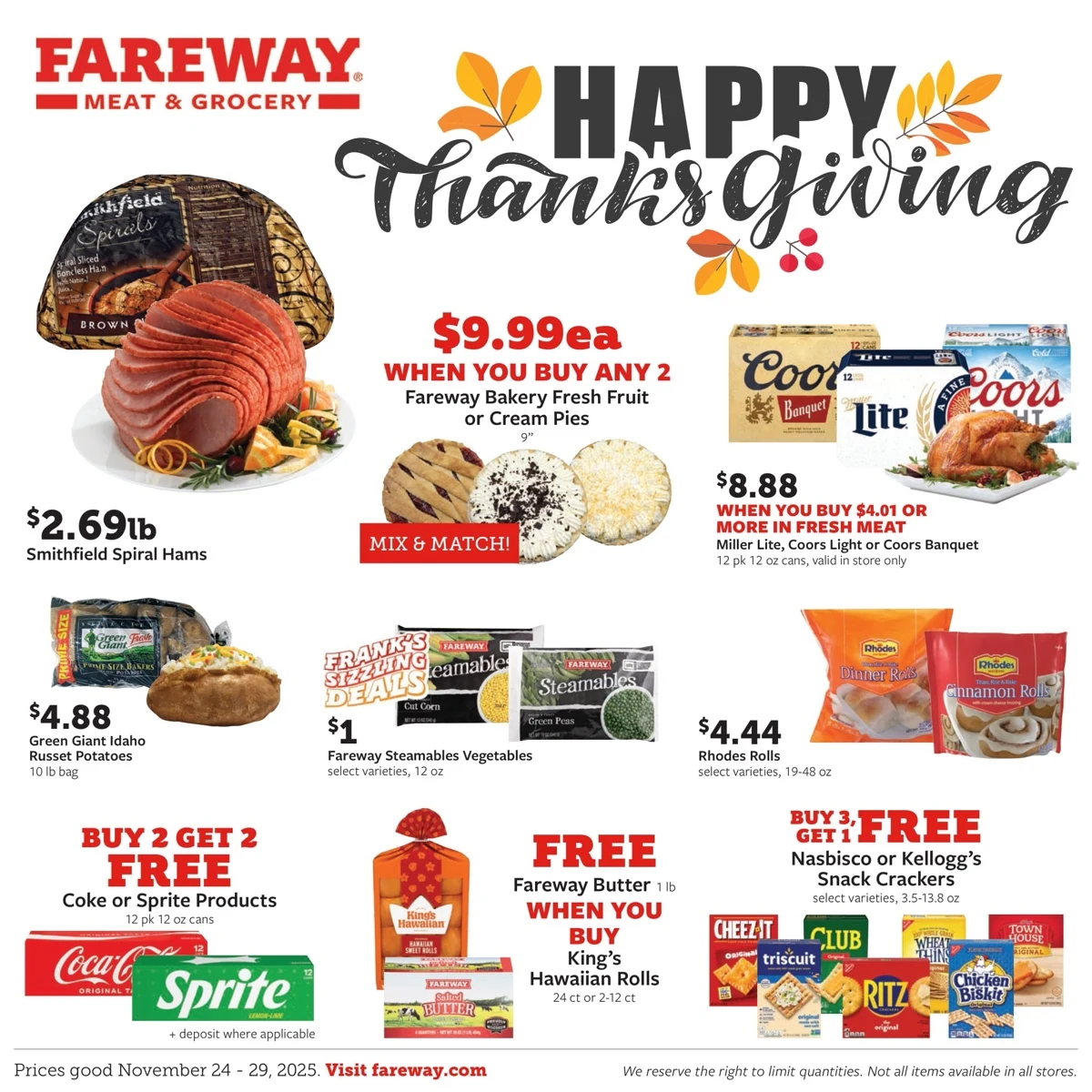 fareway 24 29 01