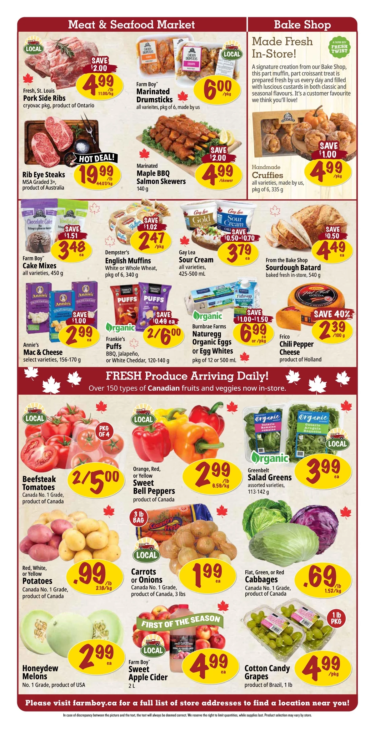 Farm Boy Flyer September 25 to October 1, 2025 222 – farm boy flyer september 18 to 24 2