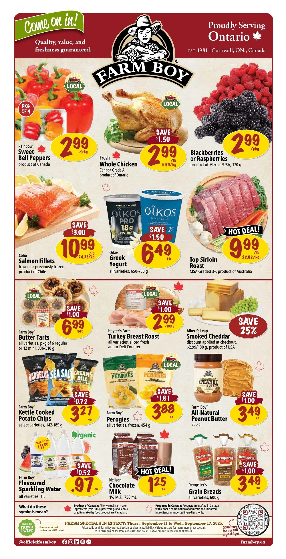 Farm Boy Flyer September 18 to September 24, 2025 472 – farmboy flyer september 11 17 1