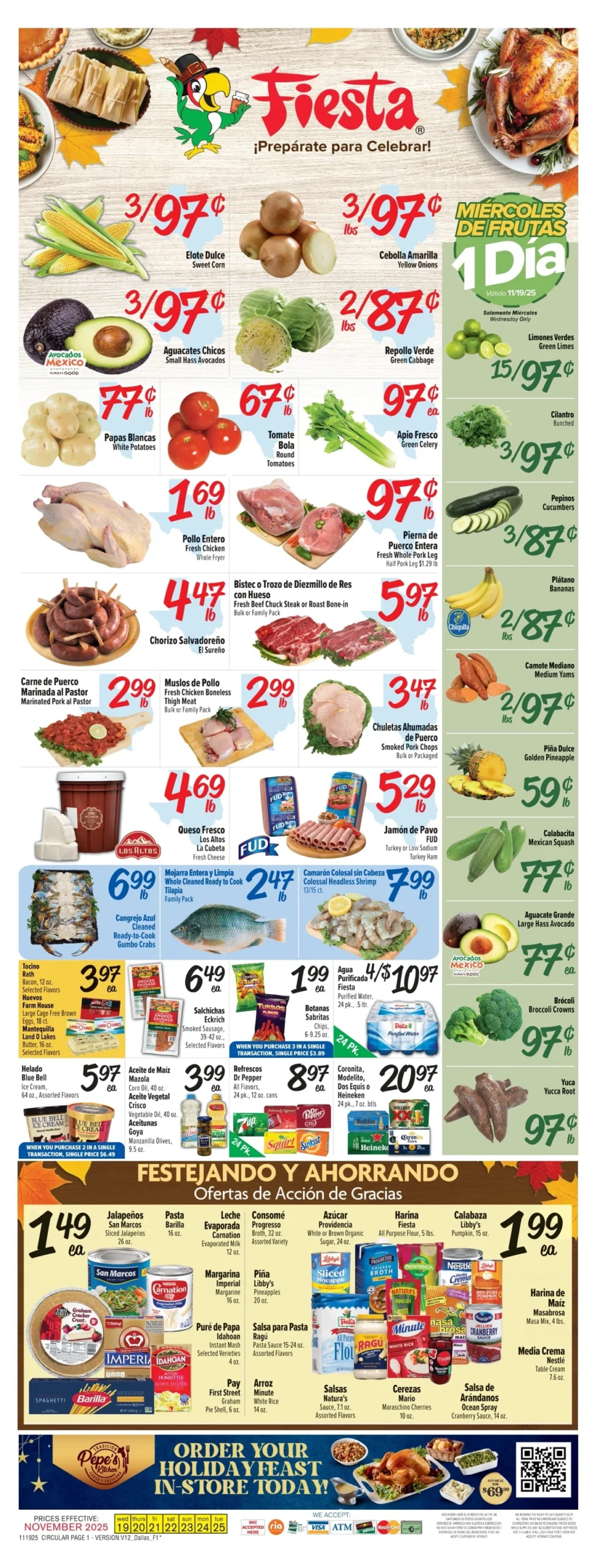 Fiesta Mart Weekly Ad 11/19/25 & 11/26/25 preview 1 – fiesta mart 19 27 1 scaled