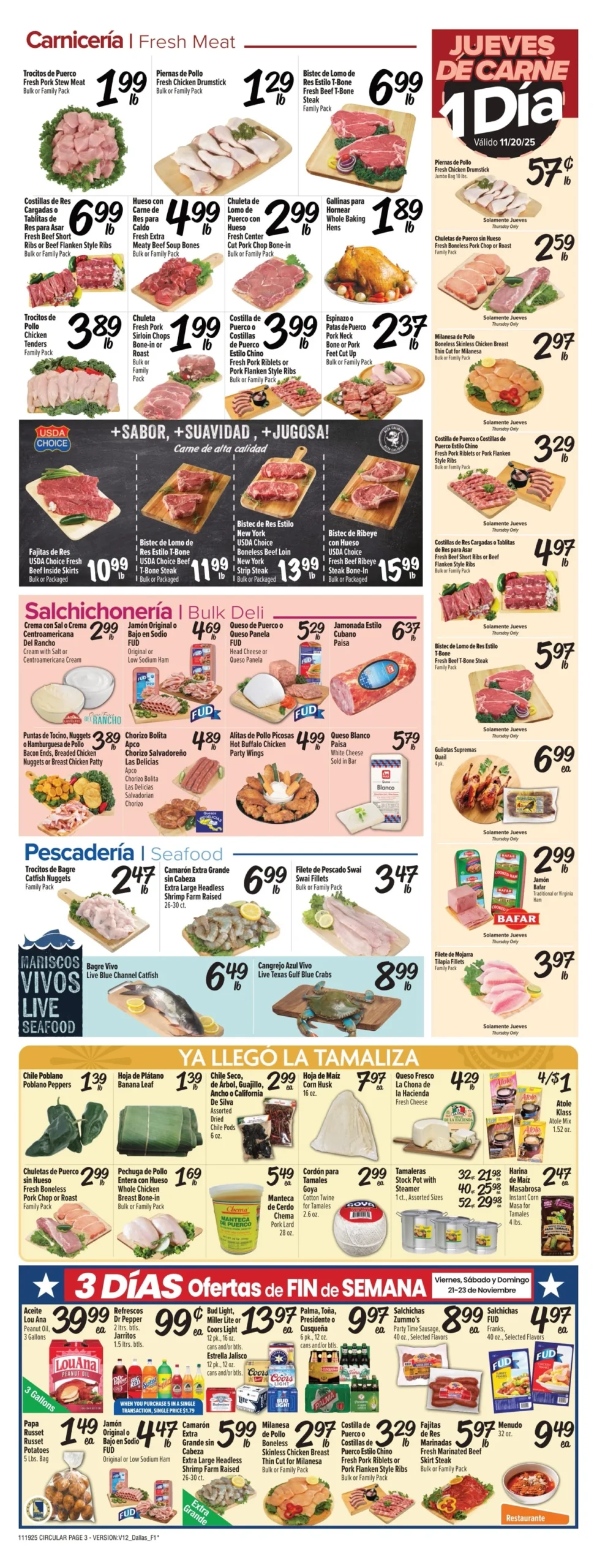 Fiesta Mart Weekly Ad 11/19/25 & 11/26/25 preview 1 – fiesta mart 19 27 3 scaled