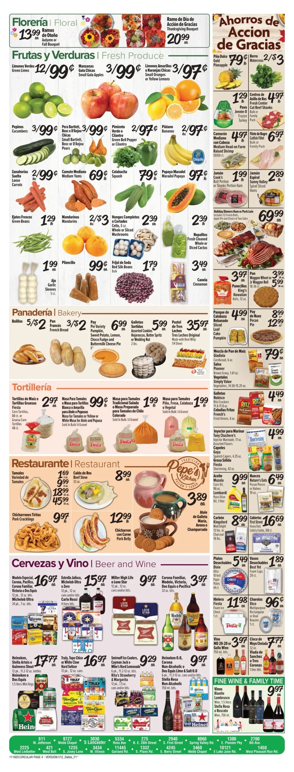 Fiesta Mart Weekly Ad 11/19/25 & 11/26/25 preview 2 – fiesta mart 19 27 4 scaled