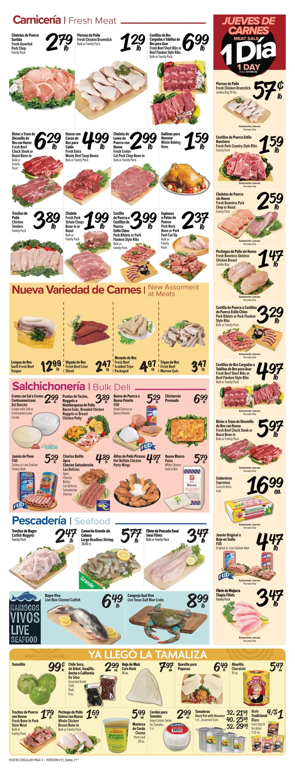 Fiesta Mart Weekly Ad (1/7/26 | 1/14/26) preview 2 – fiesta mart 7 13 3