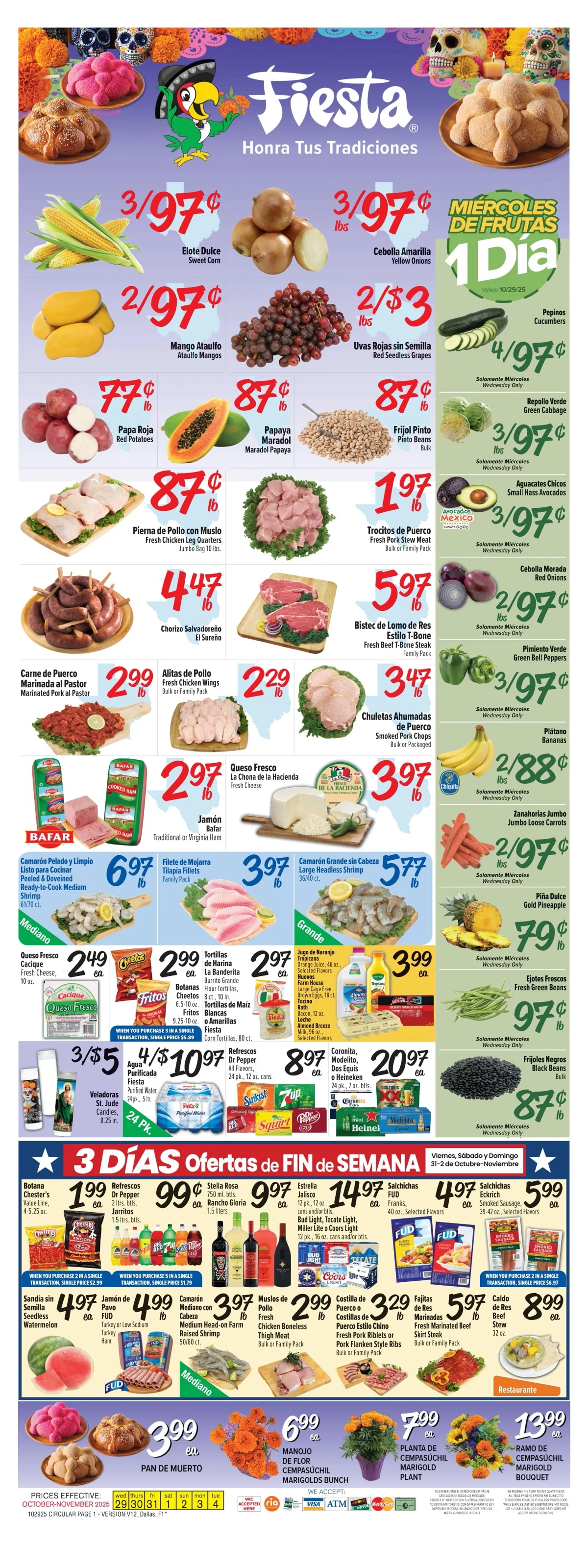 Fiesta Mart Weekly Ad 10/29/25 – 11/4/25 preview 33 – fiesta mart ad29 4 1