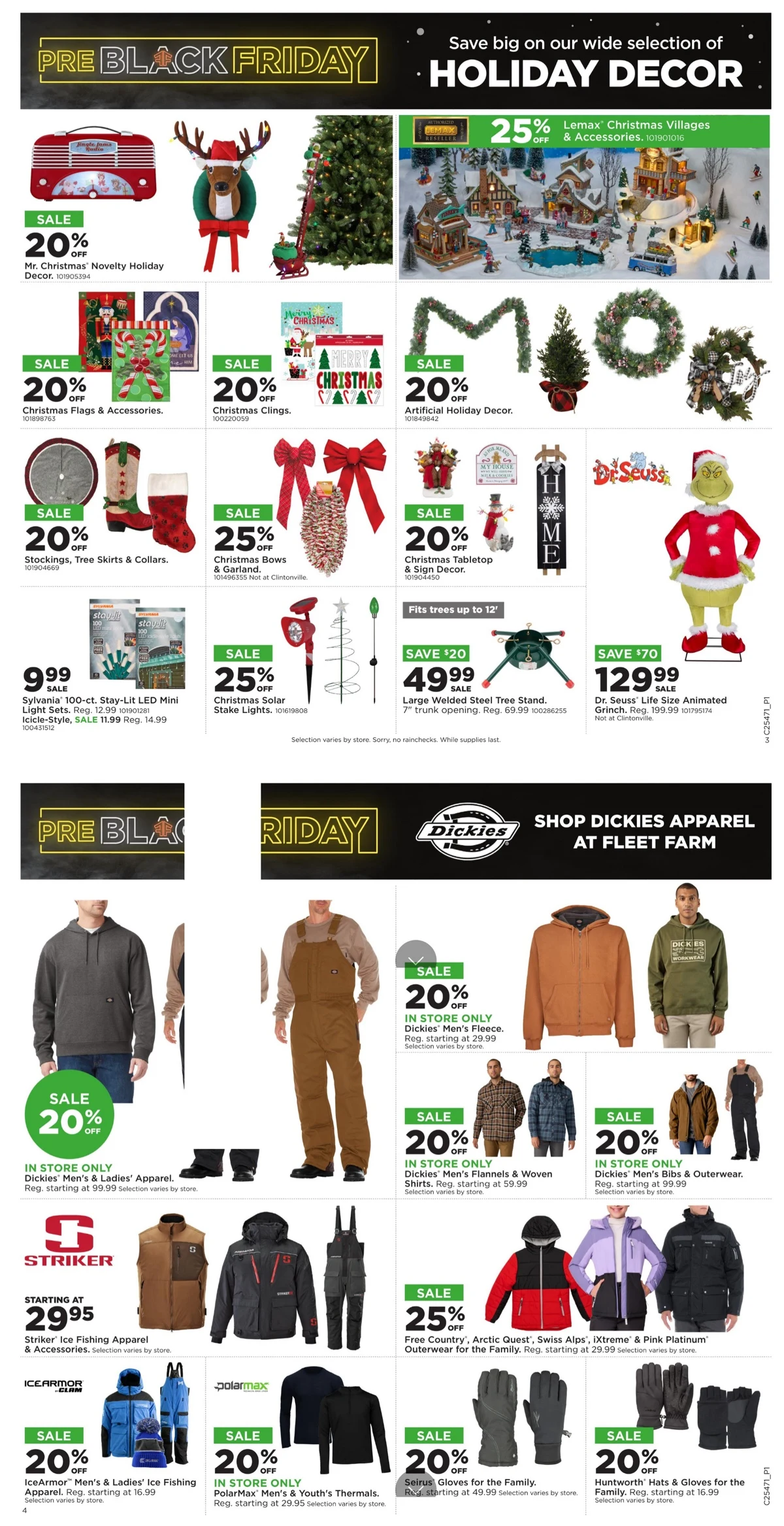 Fleet Farm Weekly Ad 11/20/25 & 11/27/25 preview 1 – fleet farm ad 20 26 00003