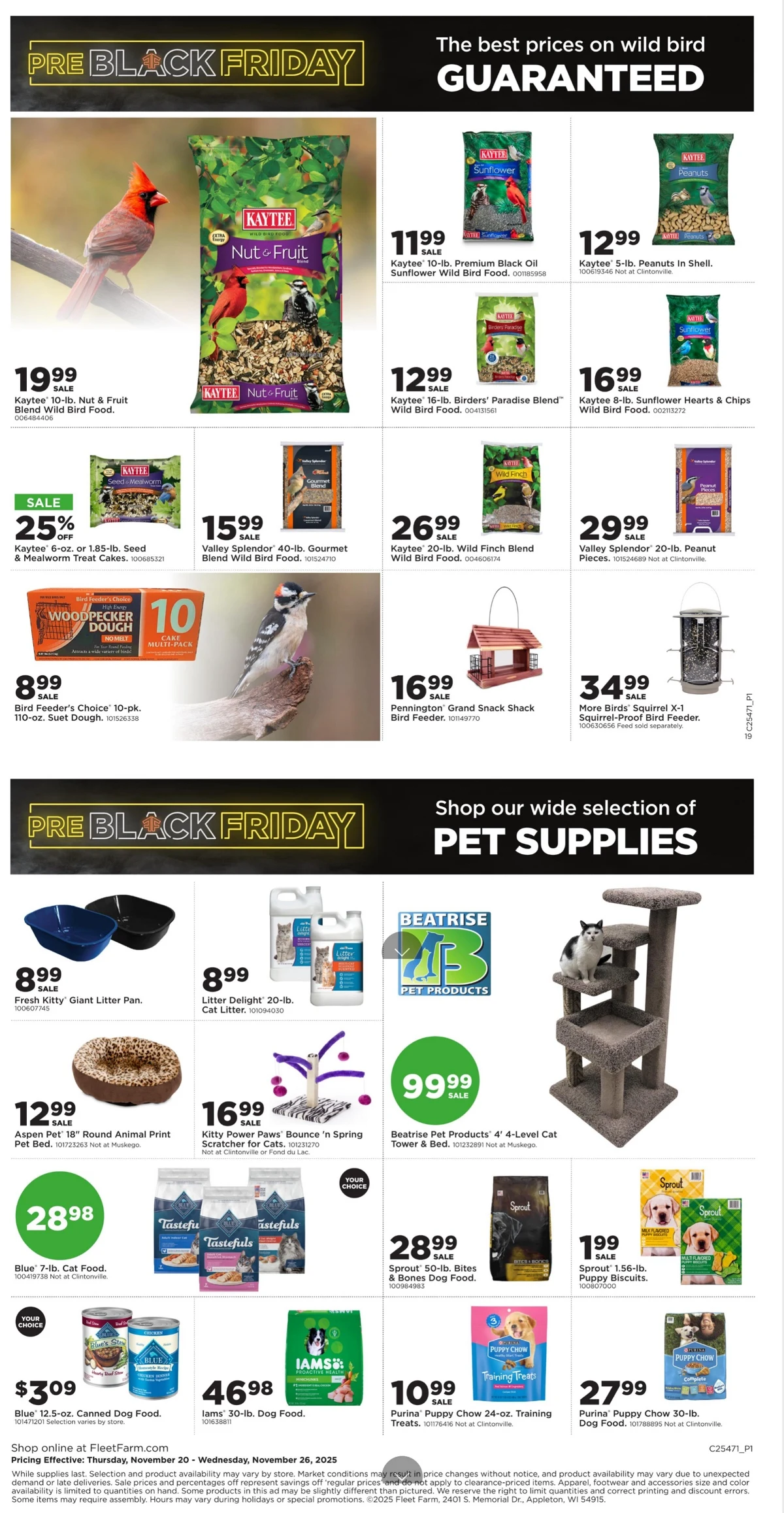 Fleet Farm Weekly Ad 11/20/25 & 11/27/25 preview 4 – fleet farm ad 20 26 00012