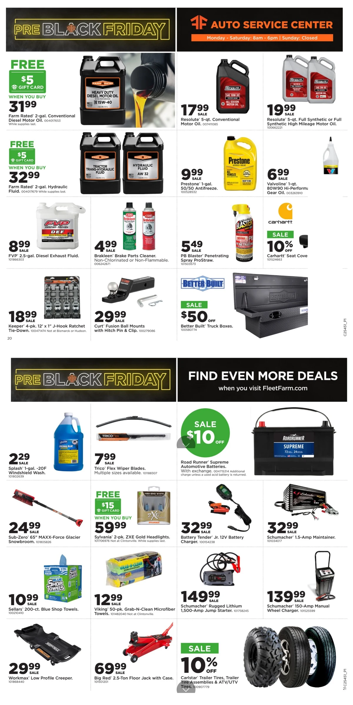 Fleet Farm Weekly Ad 11/6/25 & 11/13/25 preview 1 – fleet farm ad 6 12 00013
