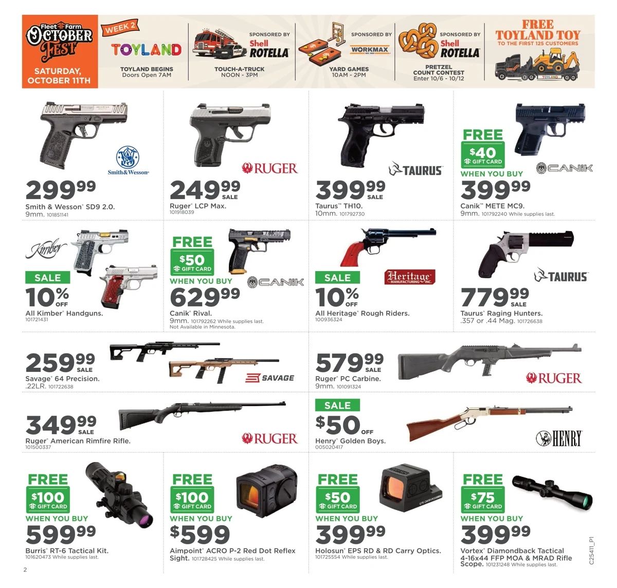 Fleet Farm Weekly Ad October 9 to October 15, 2025 1 – fleet farm ad 9 15 03