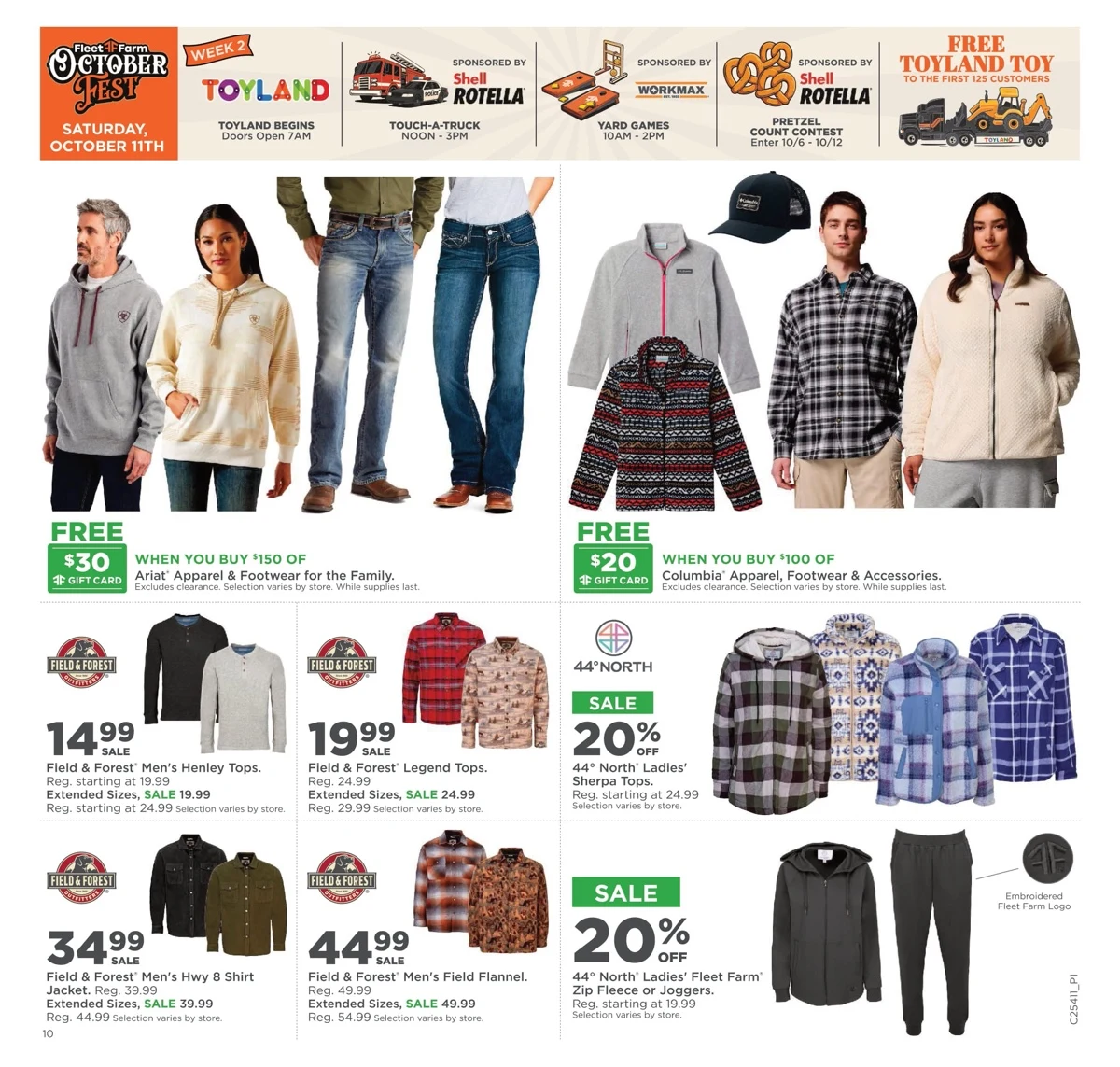 Fleet Farm Weekly Ad October 9 to October 15, 2025 1 – fleet farm ad 9 15 11