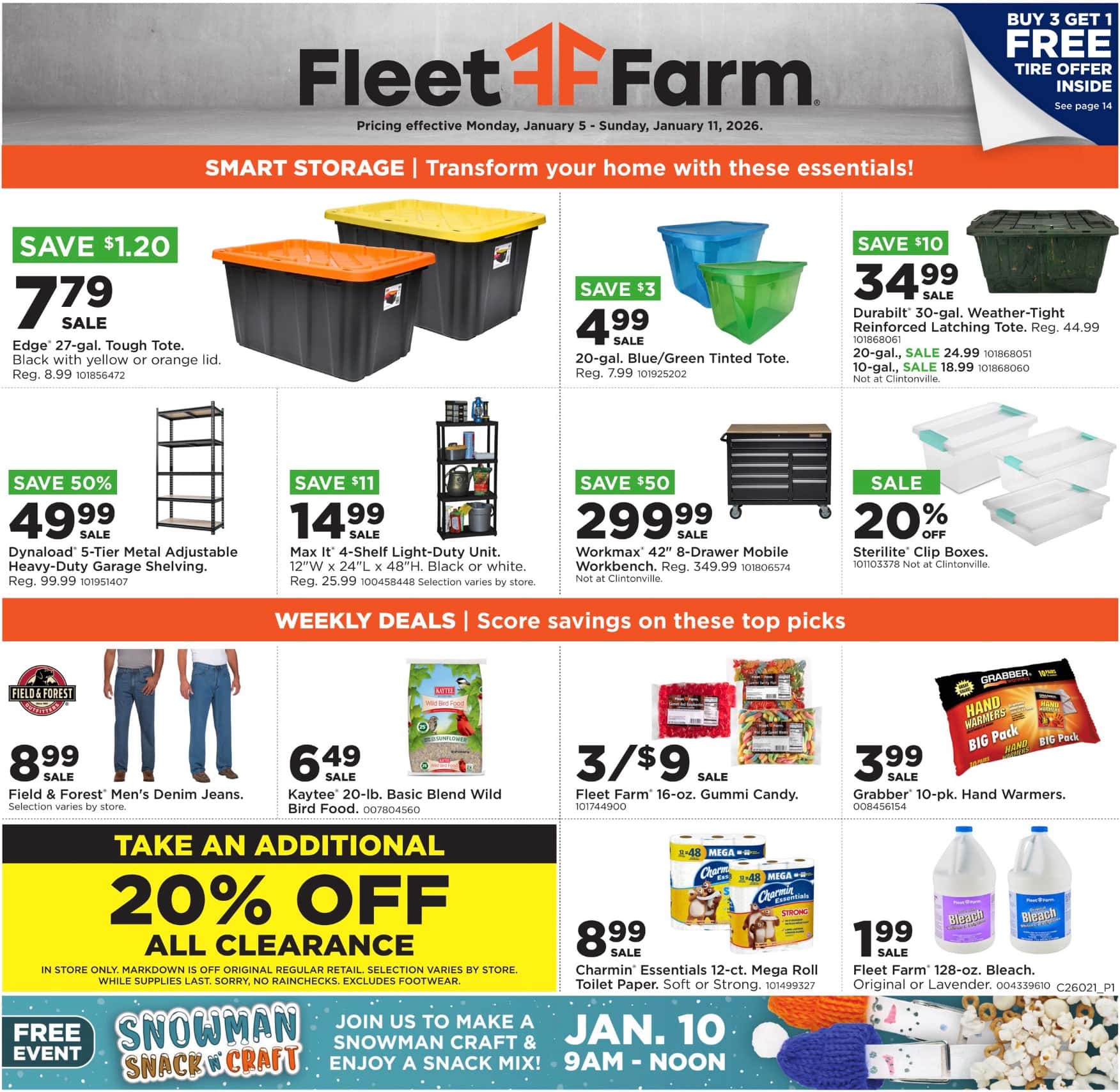 Fleet Farm Weekly Ad (1/5/26 | 1/12/26) preview 1 – fleetfarm weekly ad 010526 01