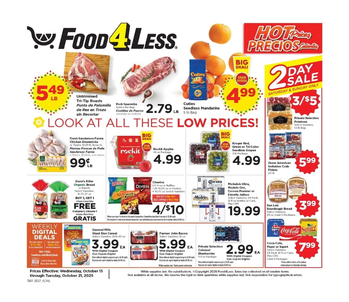 Food 4 Less Weekly Ad October 15 to October 21, 2025 1 – food 4 less ad 15 21 1