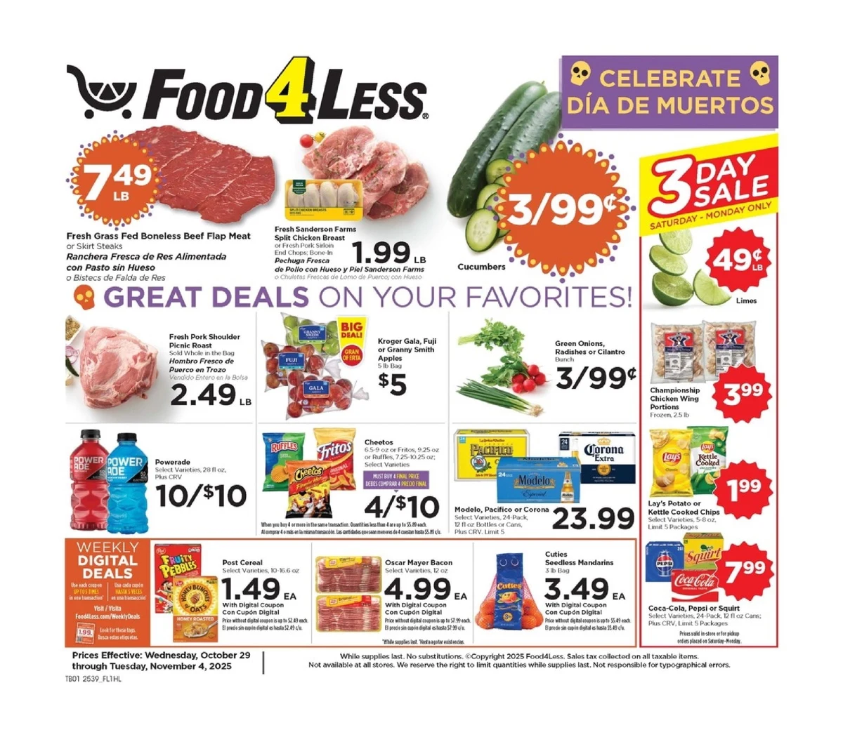 Food 4 Less Weekly Ad 10/29/25 – 11/4/25 preview 154 – food 4 less ad 29 4 1