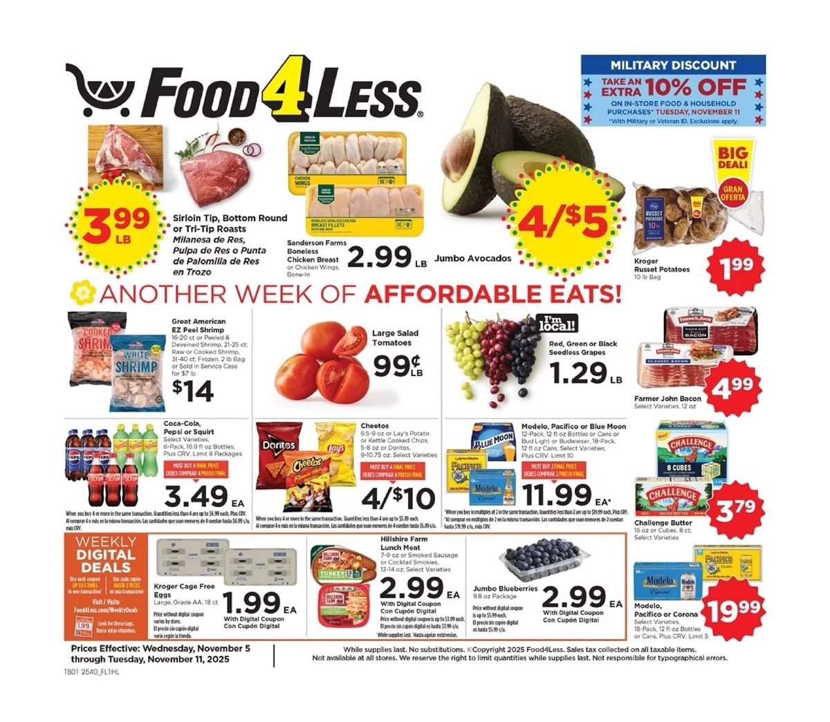 Food 4 Less Weekly Ad 11/12/25 – 11/18/25 preview 2 – Food 4 Less Weekly Ad Food 4 Less Weekly Ad 11/12/25 – 11/18/25 preview 1 – food4less ad 5 11 1