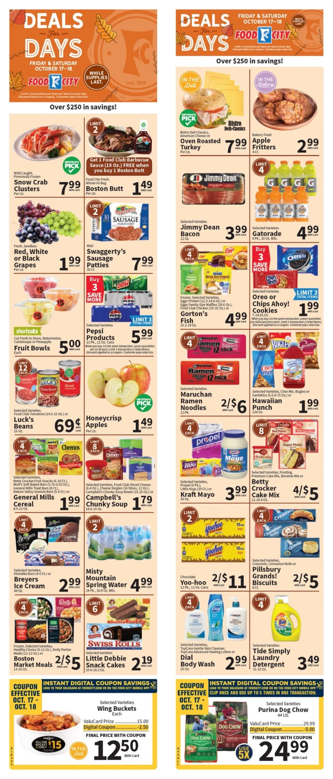 Food City Weekly Ad October 15 to October 21, 2025 1 – foodcity ad 15 21 1 scaled