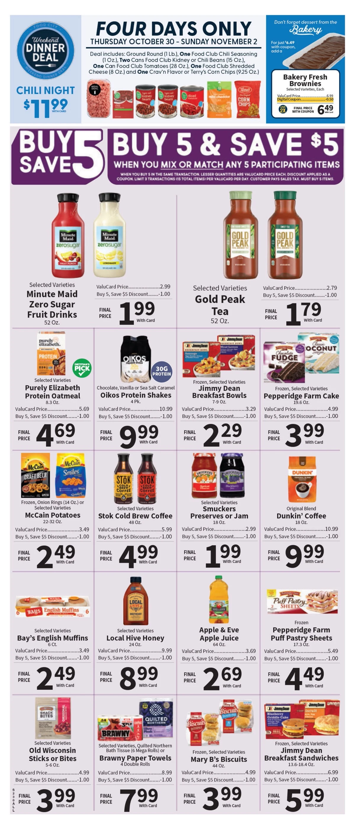 Food City Weekly Ad 10/29/25 – 11/4/25 preview 72 – foodcity ad 29 4 2