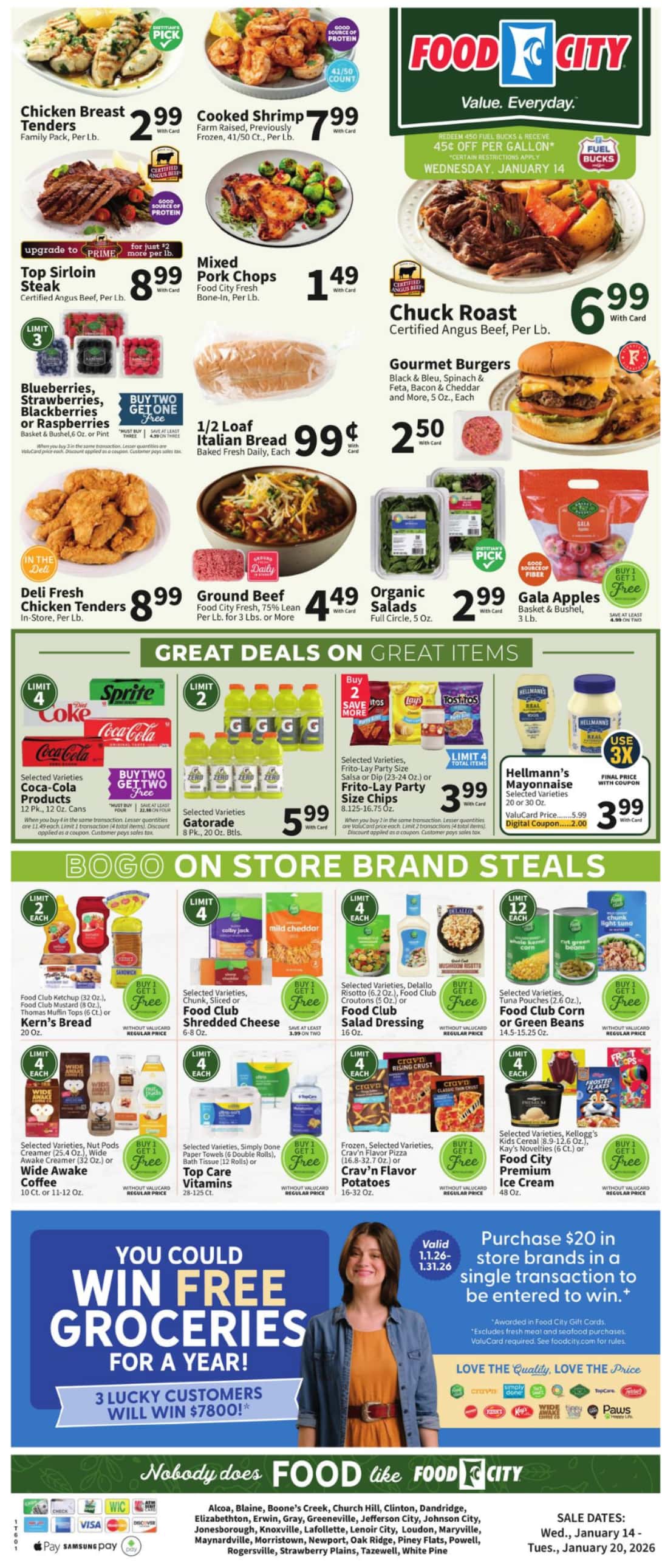 Food City Weekly Ad (1/14/26 | 1/21/26) preview 1 – foodcity weekly ad 011426 01