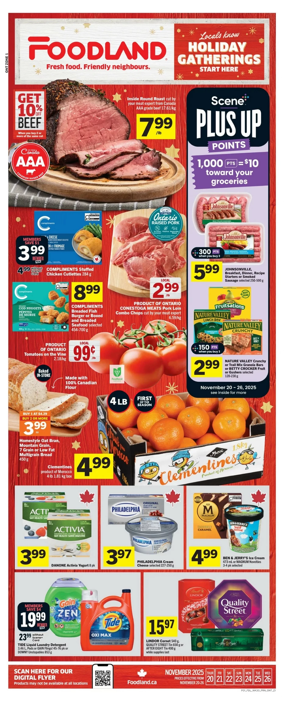 foodland flyer november 20 26 1
