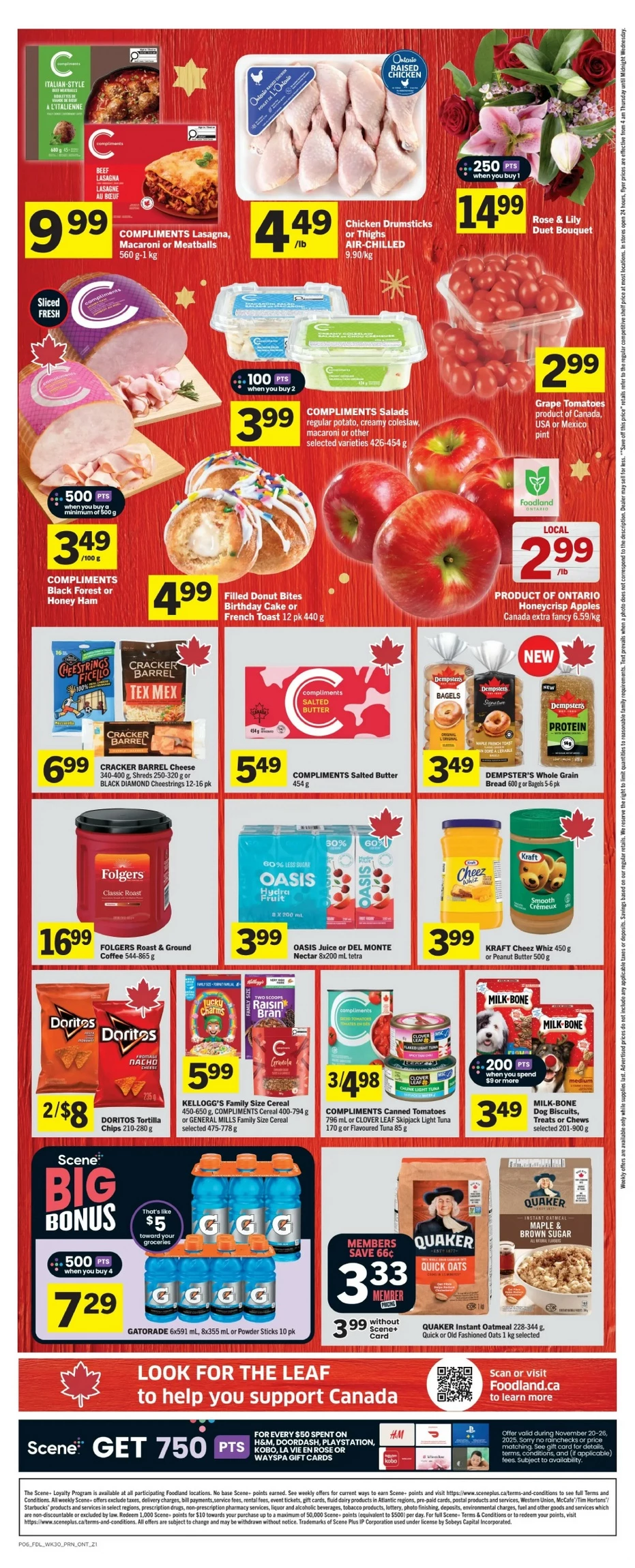 foodland flyer november 20 26 2