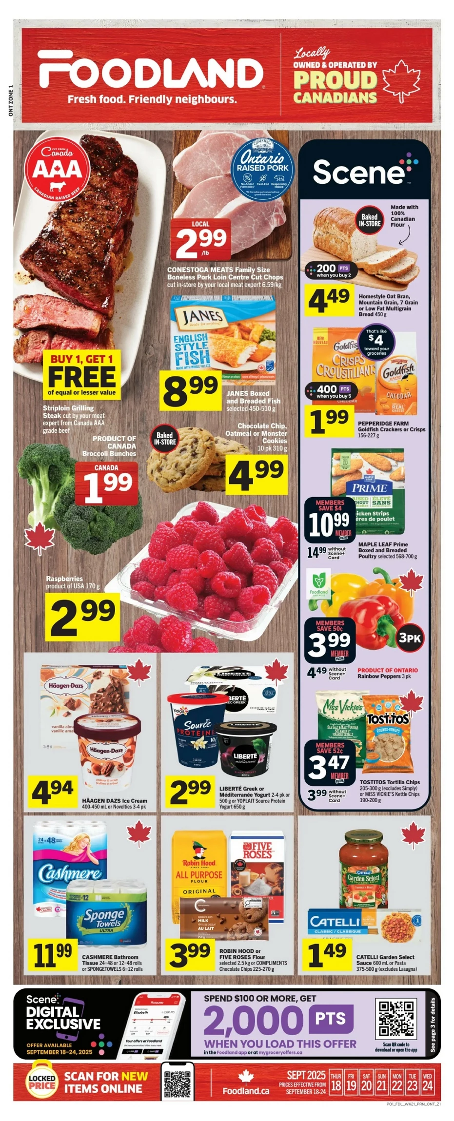 Foodland Flyer September 25 to October 1, 2025 230 – foodland flyer september 18 24 1