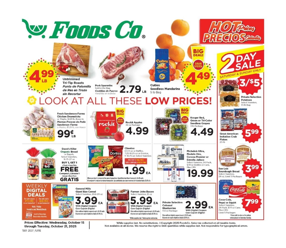 Foods Co Weekly Ad October 15 to October 21, 2025 1 – foodsco 15 21 1