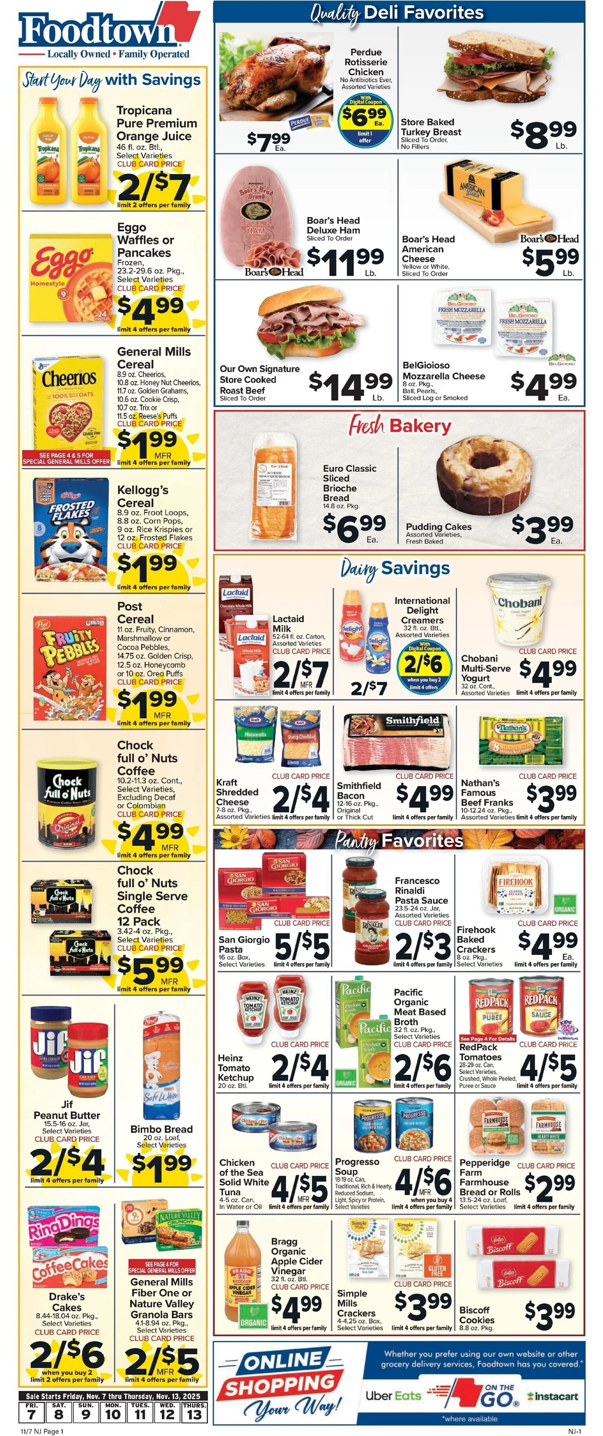 Foodtown Weekly Ad 11/14/25 & 11/21/25 2 – foodtown 7 13 2 1