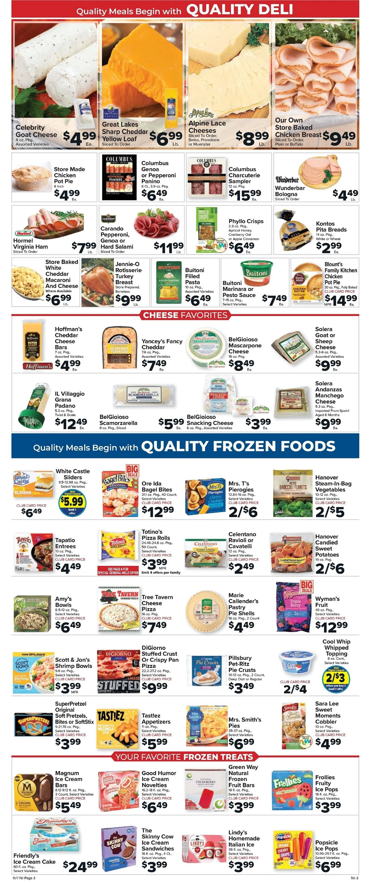 Foodtown Weekly Ad 11/7/25 & 11/14/25 preview 2 – foodtown 7 13 4