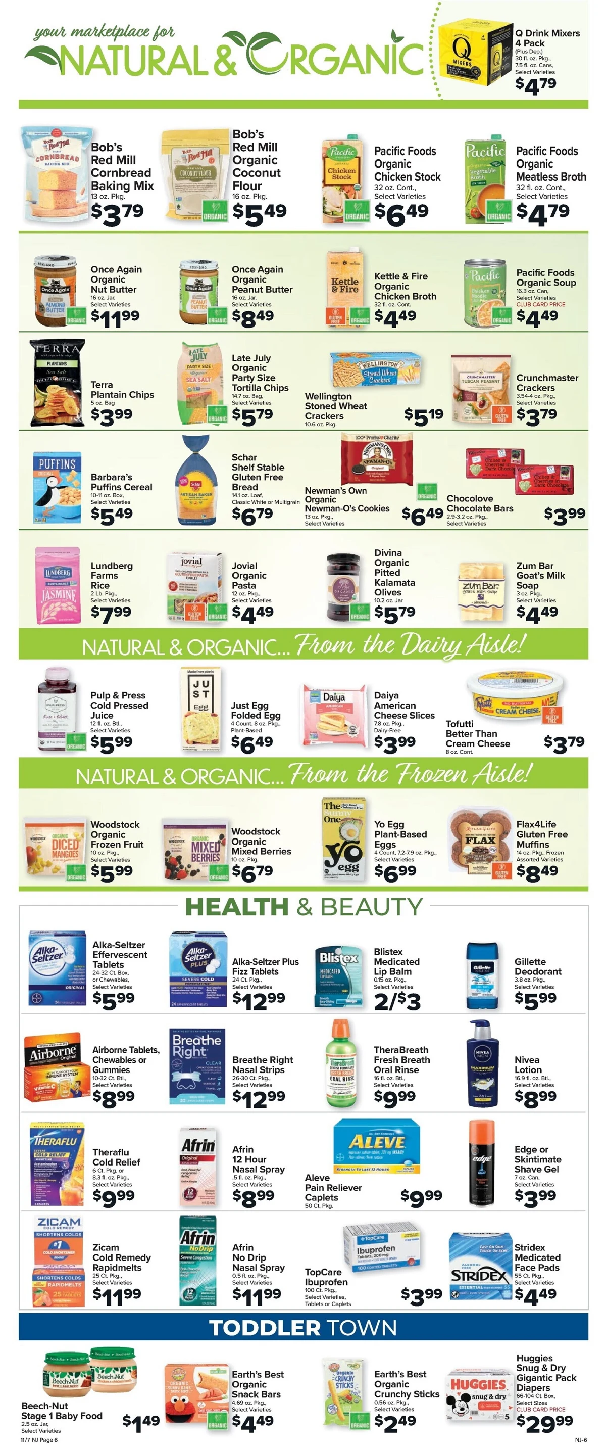 Foodtown Weekly Ad 11/14/25 & 11/21/25 1 – foodtown 7 13 6