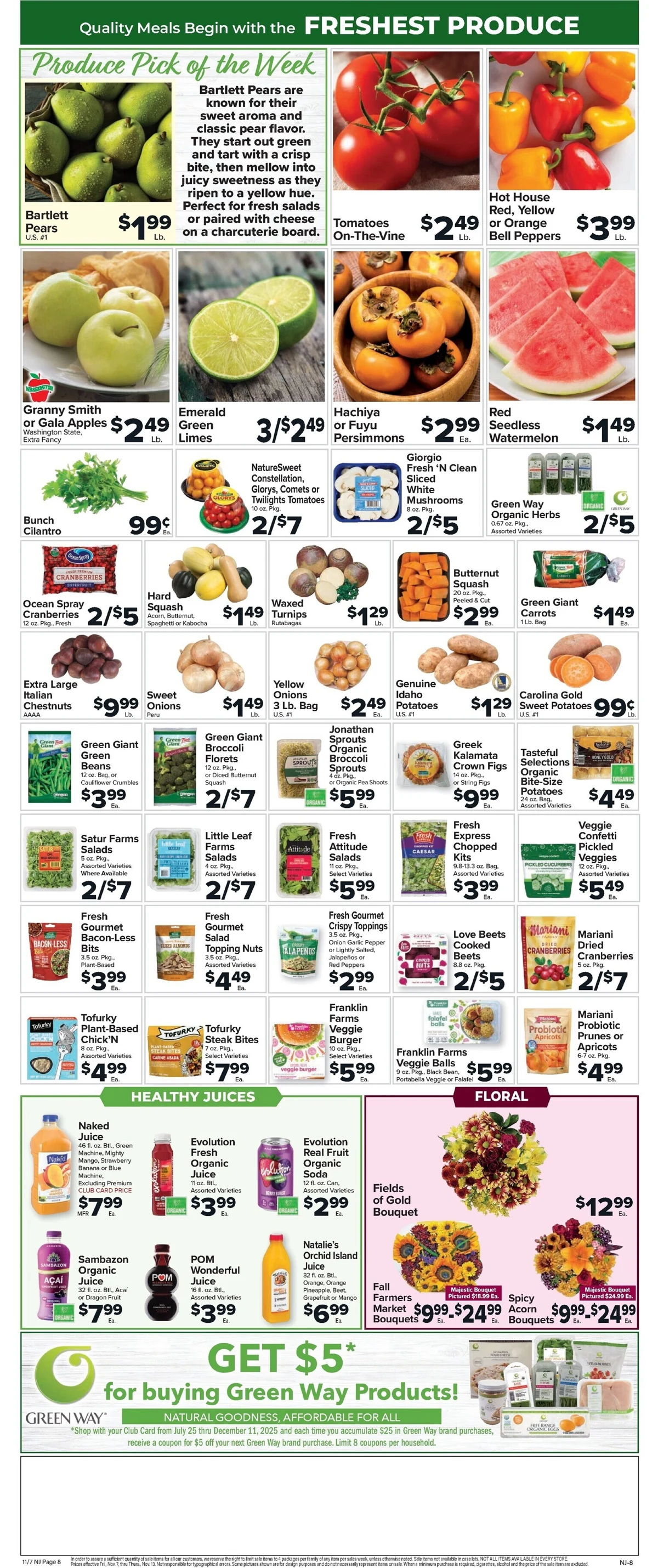 Foodtown Weekly Ad 11/14/25 & 11/21/25 3 – foodtown 7 13 8