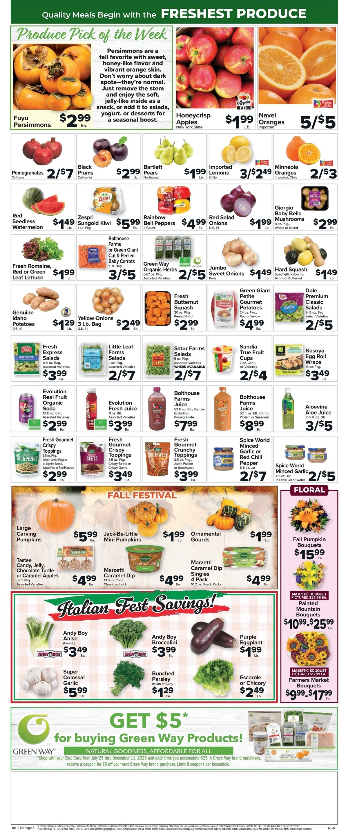 Foodtown Weekly Ad October 10 to October 16, 2025 4 – foodtown ad 10 16 9
