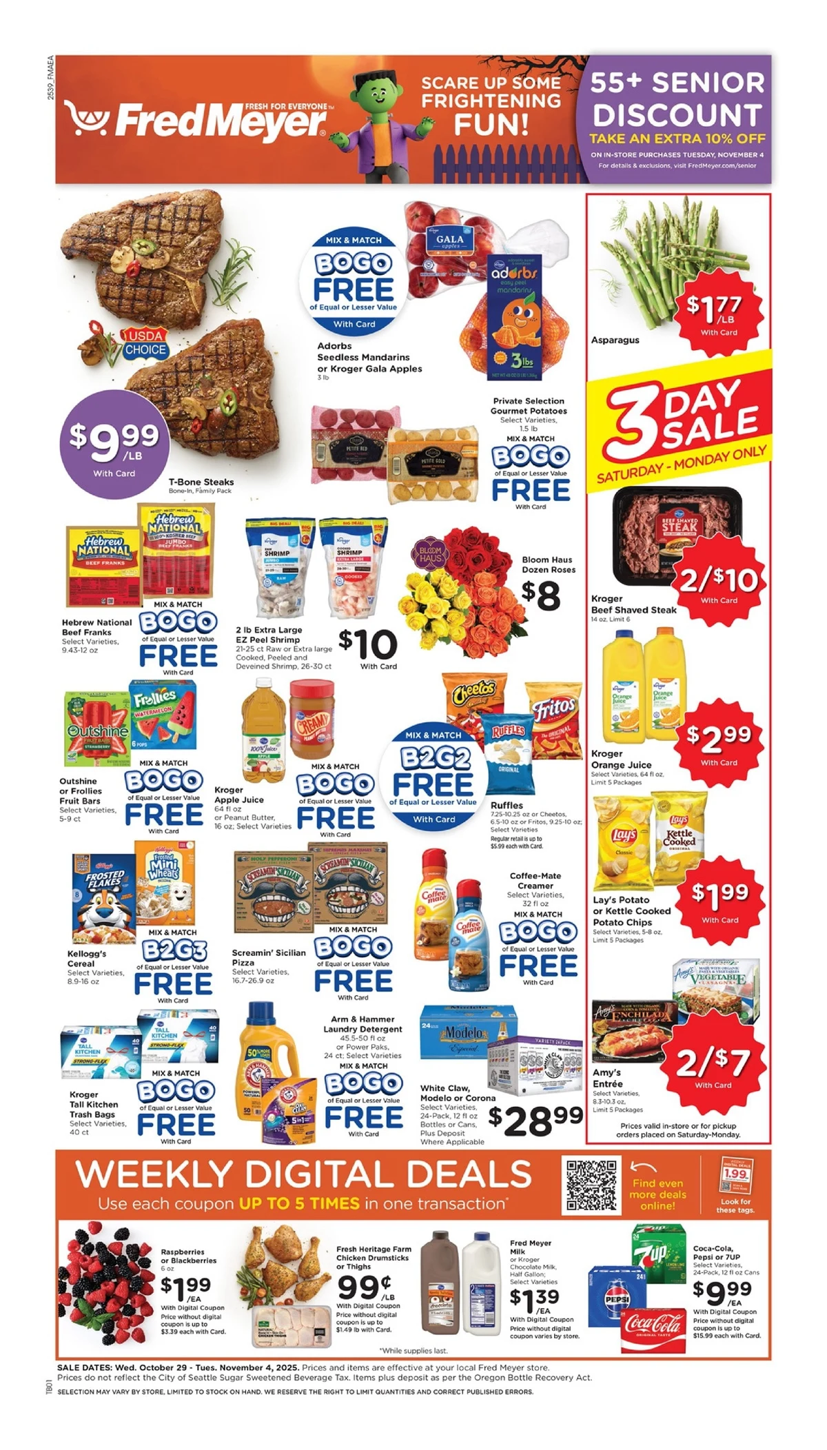 Fred Meyer Weekly Ad 10/29/25 – 11/4/25 preview 113 – fred meyer ad 29 4 01
